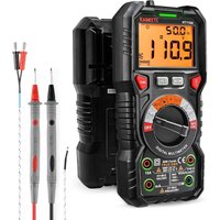 Digitales automatisches TRMS-Multimeter mit 6000 Zählwerten (LED-Anschlussführung), professioneller elektrischer Tester, von DPZO