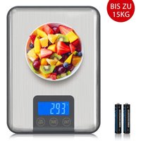 Digitalwaage – Professionelle elektronische Waage – Mit großer Plattform – Wiegt von 1 g bis 15 kg Digitalwaage – Professionelle elektronische Waage – Mit großer Plattform – Wiegt von 1 g bis 15 kg von DPZO