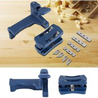 Doppel-Kantenfräser Manual • Für PVC-Band & Holzleisten • Professionelles Tischlerwerkzeug • Trimmer für Ober- & Unterseite • Präzises Schneiderad von DPZO