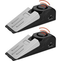 Drahtloser Türstopper-Alarm, 2er-Pack Türstopper mit 120-dB-Sirene Drahtloser Türstopper-Alarm, 2er-Pack Türstopper mit 120-dB-Sirene von DPZO