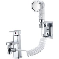 Duschkopf für Waschbecken, verstellbares Duschset für Badezimmerarmatur – Handbrause mit Schnellanschluss, abnehmbarer Schlauch, Duschkopf zum Duschkopf für Waschbecken, verstellbares Duschset für Badezimmerarmatur – Handbrause mit Schnellanschluss, abnehmbarer Schlauch, Duschkopf zum von DPZO