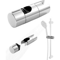 Duschkopfhalter, 19–25 mm verstellbarer Duschkopfhalter mit Gleitstange, Duschhalter ohne Bohren, Handbrausehalter mit Gleitstange, Duschhalterung Duschkopfhalter, 19–25 mm verstellbarer Duschkopfhalter mit Gleitstange, Duschhalter ohne Bohren, Handbrausehalter mit Gleitstange, Duschhalterung von DPZO
