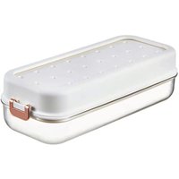 Eiswürfelform aus Silikon mit Aufbewahrungsbox • Küchenhelfer für Gefrierfach • Spülmaschinenfest & BPA-Frei • Farbe: Weiß • Ideal für Homebar & Party Eiswürfelform aus Silikon mit Aufbewahrungsbox • Küchenhelfer für Gefrierfach • Spülmaschinenfest & BPA-Frei • Farbe: Weiß • Ideal für Homebar & Party von DPZO