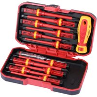 Elektriker-Schraubendreher-Set, 13-teilig, 1000 V, isoliertes Schraubendreher-Set mit Reparaturwerkzeugen Elektriker-Schraubendreher-Set, 13-teilig, 1000 V, isoliertes Schraubendreher-Set mit Reparaturwerkzeugen von DPZO