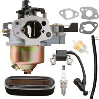 Ersatzvergaser für Honda GXV120 GXV140 GXV160 HR194 HR195 HR214 HRA214 HR215 HR216 17210-ZE6-505 Vergaser mit Luftfilter für Rasenmäher, ersetzt von DPZO