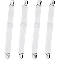 Esquineros elásticos ajustables para sábanas ajustables, correas que se mantienen en su lugar, clips de sujeción antideslizantes, aptos para cunas y von DPZO