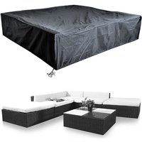 Gartenmöbelabdeckung 240 x 240 x 52 cm, Gartenlounge-Abdeckung, wetterfeste Abdeckung, Sitzabdeckung, Schutzhülle Gartenmöbelabdeckung 240 x 240 x 52 cm, Gartenlounge-Abdeckung, wetterfeste Abdeckung, Sitzabdeckung, Schutzhülle von DPZO