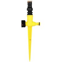 Gartensprinkler, 360-Grad-Rasensprinkler, rotierender Sprinkler, automatische Bewässerung, einstellbarer Bewässerungssprüher für Rasen, Garten, Hof, von DPZO