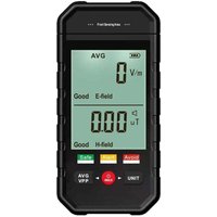 Geigerzähler, Detektor für elektromagnetische Felder mit automatischem Alarm und hintergrundbeleuchtetem LCD-Display, tragbares EMF-Messgerät für von DPZO