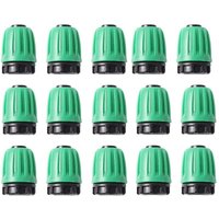 Hochwertiger Tropfschutz-Adapter 1/2 Zoll (13mm Innendurchmesser) mit Kontermutter - Dichtungsring inklusive - Für Bewässerungssysteme & von DPZO