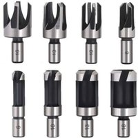 Holzdübel 8 STÜCKE HSS Holzbohrer Dübelschneider Holzschneidwerkzeug Holzdübelschneider Bohrer 6 mm/10 mm/13 mm/16 mm Kleiner Holzschneider für von DPZO