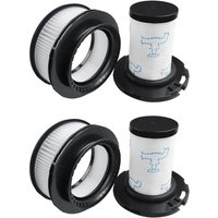 INHHUB 4er-Pack Filter für Rowenta X-Force Flex 11.60 12.60 14.60 15.60 Animal RH9878 RH9898 RH9958 RH99F1 Staubsauger, 2 Vormotorfilter + 2 von DPZO