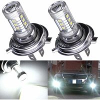 INHHUB H4 9003 HB2 80 W 8000 LM 8000 K LED-Scheinwerferlampen-Kit für Nebelscheinwerfer, Abblendlicht, 2er-Pack.-INHHUB von DPZO