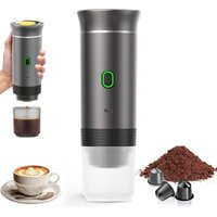 INHHUB Tragbare Reisekaffeemaschine, 3-in-1 Schnellaufheizende Tragbare Kaffeemaschine 12 V, 4-6 Minuten Selbsterhitzung, Große Kapseln, Gemahlener INHHUB Tragbare Reisekaffeemaschine, 3-in-1 Schnellaufheizende Tragbare Kaffeemaschine 12 V, 4-6 Minuten Selbsterhitzung, Große Kapseln, Gemahlener von DPZO
