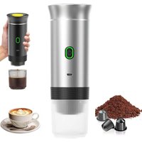 INHHUB Tragbare Reisekaffeemaschine, 3-in-1 Schnellaufheizende Tragbare Kaffeemaschine 12 V, 4-6 Minuten Selbsterhitzung, Große Kapseln, Gemahlener INHHUB Tragbare Reisekaffeemaschine, 3-in-1 Schnellaufheizende Tragbare Kaffeemaschine 12 V, 4-6 Minuten Selbsterhitzung, Große Kapseln, Gemahlener von DPZO