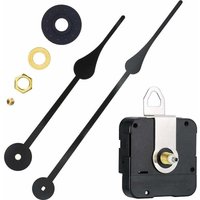 INHHUB Uhrwerk mit hohem Drehmoment und Ersatzzeigern, DIY-Reparaturteile für geräuschlose Wanduhren, Ersatzwellenlänge 15 mm (3/5 Zoll) von DPZO