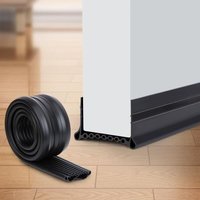 Kaltdichtung für Türen, NEUE Silikon-Dichtungsleiste, kein Kleben erforderlich, schalldämmende Türisolierung, Zugluftstopper, Türschwellendichtung von DPZO