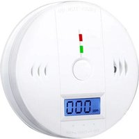 Kohlenmonoxid-Gasmelder, Alarmmelder, batteriebetriebener CO2-Alarmmelder mit LCD-Display, Sprachwarnung – INHHUB Kohlenmonoxid-Gasmelder, Alarmmelder, batteriebetriebener CO2-Alarmmelder mit LCD-Display, Sprachwarnung – INHHUB von DPZO