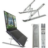 Laptopständer, 7-Winkel-verstellbar, rutschfeste Aluminium-Belüftung Laptopständer, 7-Winkel-verstellbar, rutschfeste Aluminium-Belüftung von DPZO