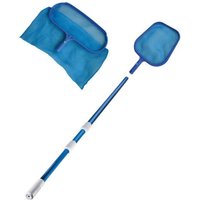 MAREVA Poolreinigungspaket - Teleskopstiel - Bodenkescher - Oberflächenkescher von DPZO