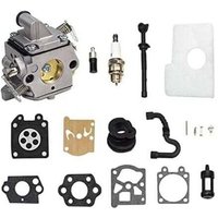 MS170 MS180 C1Q-S57A Vergaser-Kit für STIHL 017 018 MS 170 180 180C MS170 MS180 MS170C MS180C Kettensäge/Rasenmäher mit Luftfilter-Tune-Up-Kit MS170 MS180 C1Q-S57A Vergaser-Kit für STIHL 017 018 MS 170 180 180C MS170 MS180 MS170C MS180C Kettensäge/Rasenmäher mit Luftfilter-Tune-Up-Kit von DPZO