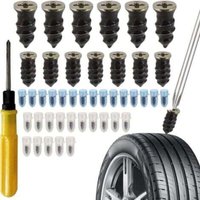 Mechanikerwerkzeug, 30 Gumminägel für die Auto- und Motorradreifenreparatur, mit Schraubendreher, Vakuum-Reifengumminägel, Reifenreparaturnagel Mechanikerwerkzeug, 30 Gumminägel für die Auto- und Motorradreifenreparatur, mit Schraubendreher, Vakuum-Reifengumminägel, Reifenreparaturnagel von DPZO