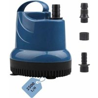 Mini-Tauchpumpe 2500 L/H 40W 230V Auslasshöhe 2,3 M Kabel 2,5 M, INHHUB von DPZO