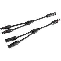 [NEUWERTIG] 1 Paar Y-Typ-Steckverbinder Solar-PV-Kabel Solarpanel-Kabel Männlich Weiblich M/F/F & F/M/M Abzweigverbinder Y2-1 Y-förmige von DPZO