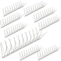 [NEUWERTIG] 10 Meter Anti-Tauben-Spikes aus Polycarbonat – 4 Reihen Professionelle, effektive und langlebige Lösung, um Schädlinge fernzuhalten von DPZO