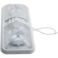 [NEUWERTIG] 12 V LED-Deckenleuchte für Wohnmobile, Innenbeleuchtung für Wohnmobile, Boot mit Schalter, 48 LEDs, 800 lm, Deckenleuchte für Wohnwagen, von DPZO