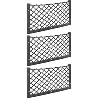 [NEUWERTIG] - 3er-Pack Auto-Aufbewahrungsnetztasche 36 x 18 cm, hohe Elastizität, Gepäck-/Magazin-Aufbewahrungsnetz T4 T5 T6 für Van, Wohnwagen, von DPZO