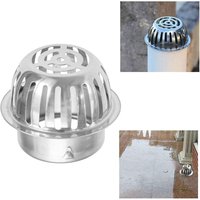 [NEUWERTIG] Dachrinnenschutz - Dachrinnen-Laubschutz - Edelstahl-Laubschutz für Dachrinnen - 100 mm - Laubschutz - Verhindert Verstopfungen von DPZO