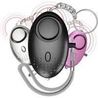 [NEUWERTIG] INHHUB 3PCS Persönlicher Alarm 130dB Lauter persönlicher Sicherheitsalarm mit LED-Taschenlampe Notfall-Sicherheitsalarm -INHHUB von DPZO