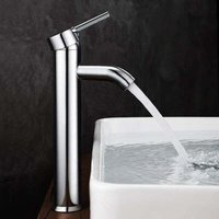 [NEUWERTIG] INHHUB Waschbeckenarmatur, Hochbogen-Waschbeckenmischbatterie für Waschbecken oder Waschbecken, einstellbare Warm- und von DPZO