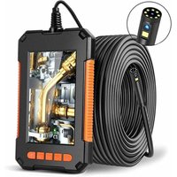 [NEUWERTIG] Industrie-Endoskop, Doppelkopf-Endoskop-Inspektionskamera, 1080P HD-Digital-Endoskop mit Doppelobjektiv, 4,3-Zoll-LCD-Bildschirm, IP67 von DPZO