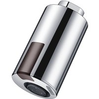 [NEUWERTIG] Intelligenter berührungsloser Wasserhahn mit Bewegungssensor, wassersparend, Wasserhahn für Badezimmer, Küche, geeignet in Silber von DPZO