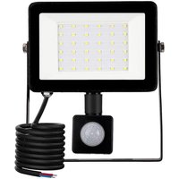 [NEUWERTIG] LED Außenfluter, 30W Außenleuchte mit Bewegungsmelder 6500K LED Außenstrahler, IP66 Sicherheitslampe, für Garten Baustelle Terrasse von DPZO