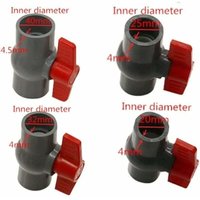 [NEUWERTIG] PVC-Kugelhahn, U-PVC-Kunststoffventil, gerade Anschlüsse zur Durchflussregelung und Absperrung (φ40 mm)-INHHUB von DPZO