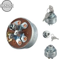 [NEUWERTIG] Rasenmäher und Rasentraktor Start Zündschalter, 5 Pin Zündschalter mit Schlüssel für MTD (RTGPT)-INHHUB von DPZO