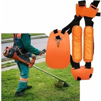 [NEUWERTIG] Schulter-zu-Schulter-Gurt, Gras Trimmer Harness Strap, für Brushcutter/Trimmer/Strimmer Nylon Belt Harness, komfortable Rasenmäher Teile von DPZO