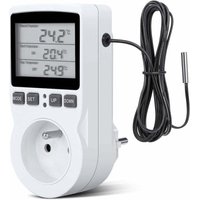 [NEUWERTIG] Thermostatsteckdose, Digitale Zeitschaltuhrsteckdose, Digitale Programmierbare Steckdose mit Sensor, Programmierbare von DPZO