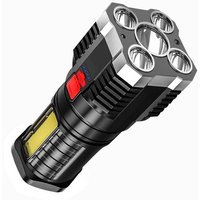 [NEUWERTIG] Ultrastarke LED-Taschenlampe, LED-Taschenlampe, 10.000 Lumen, wiederaufladbare Taschenlampe, IP65 wasserdicht, verstellbare, zoombare von DPZO