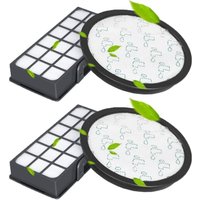 [NEUWERTIG] ZR903701 2 PCS Filter für Rowenta Silence Force Cyclonic 4AAAA RO7634EA RO7647EA RO7663EA RO7676EA RO7681EA (Modell RO76xx) Staubsauger, von DPZO