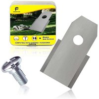 [NIEMALS VERWENDET] 30 Ersatzmesser für Husqvarna Automower & Gardena Roboter-Rasenmäher 0,6 mm-INHHUB von DPZO