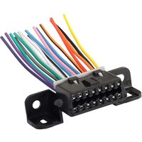 OBD2 16-poliges Buchsenstecker-Verlängerungskabel, OBD2-Kabelbaum, fester Armaturenbrett-Anschluss, Autoelektronik-Verbindungskabel, Farbe für die OBD2 16-poliges Buchsenstecker-Verlängerungskabel, OBD2-Kabelbaum, fester Armaturenbrett-Anschluss, Autoelektronik-Verbindungskabel, Farbe für die von DPZO