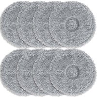 Packung mit 8 dunkelgrauen Mikrofasertüchern für die Roboterstaubsauger Dreame L10s Ultra / L10 Ultra / L20 Ultra / L10s Pro Ultra Heat / X40 Ultra Packung mit 8 dunkelgrauen Mikrofasertüchern für die Roboterstaubsauger Dreame L10s Ultra / L10 Ultra / L20 Ultra / L10s Pro Ultra Heat / X40 Ultra von DPZO
