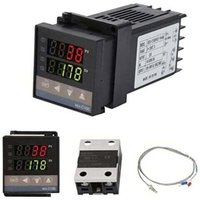 REX-C100 PID-Temperaturregler, digitales Thermostat-Kit AC110V-240V, 0℃-1300℃, digitaler LED-Temperaturregler mit Alarm REX-C100 PID-Temperaturregler, digitales Thermostat-Kit AC110V-240V, 0℃-1300℃, digitaler LED-Temperaturregler mit Alarm von DPZO