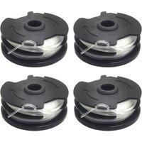 Rasenmäherspule kompatibel mit Parkside PRTA 20-Li C3 Akku-Rasenmäher IAN351753 (4 Stück)-INHHUB von DPZO