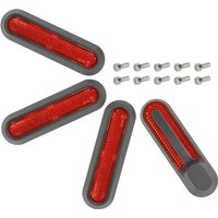 Reflektorstreifen für M365/Pro/1S/Essential/Pro2/Mi3 - Selbstklebende Reflektorfolie für Elektro-Tretroller - Verbessert Sichtbarkeit & Sicherheit im von DPZO