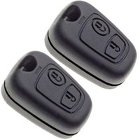 Schlüsselgehäuse ohne Schlüsselbart für Peugeot 206 Limousine Zwei-Tasten Autoschlüsselgehäuse Schlüsselgehäuse Schlüsselgehäuse ohne Schlüsselbart für Peugeot 206 Limousine Zwei-Tasten Autoschlüsselgehäuse Schlüsselgehäuse von DPZO